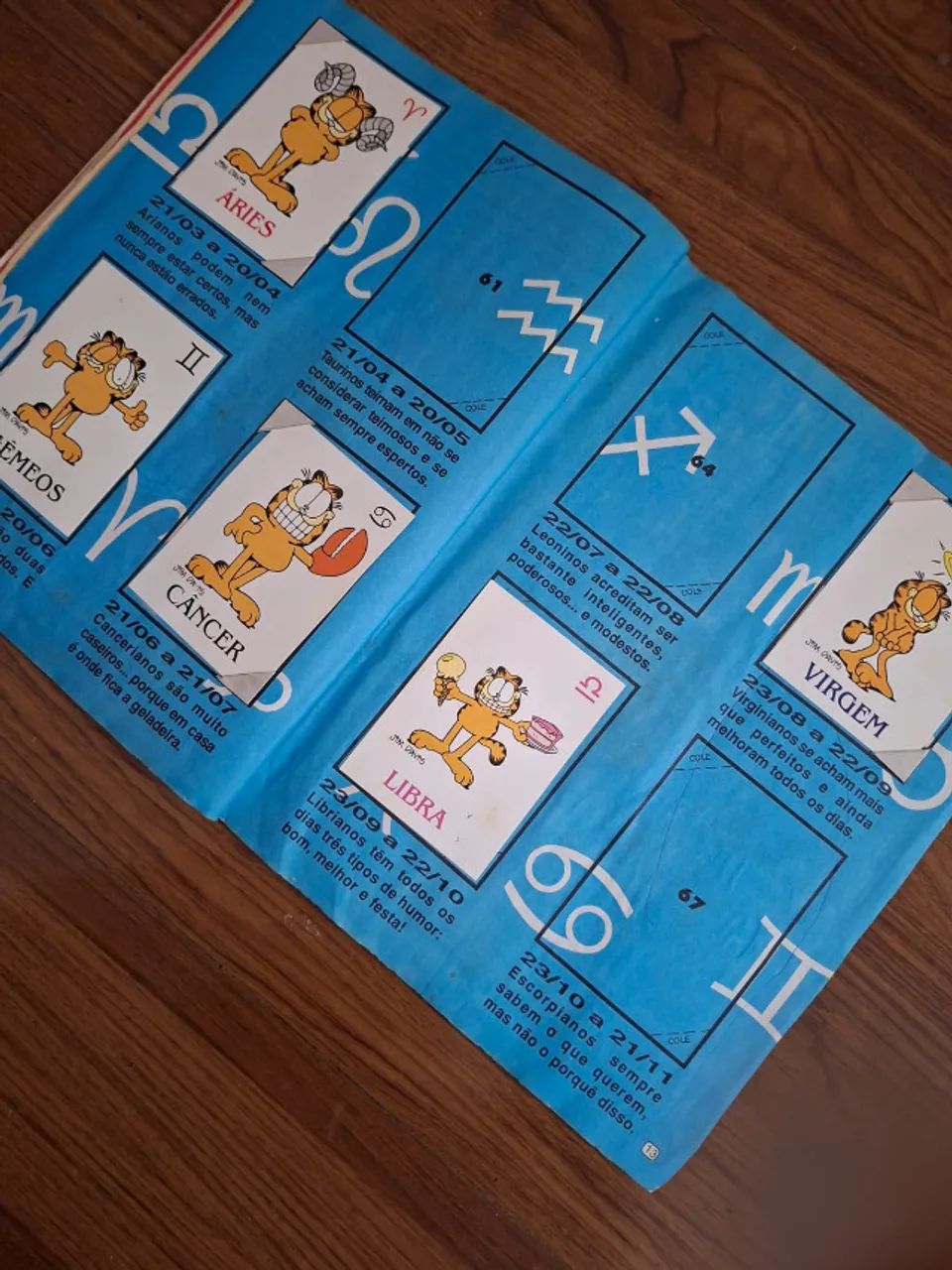 Álbum de Cartão Garfield - 1995 - Foto 5