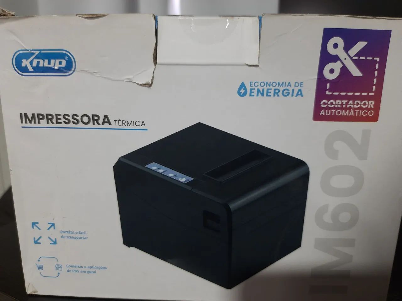 Impressora Térmica Knup IM602  - Foto 2
