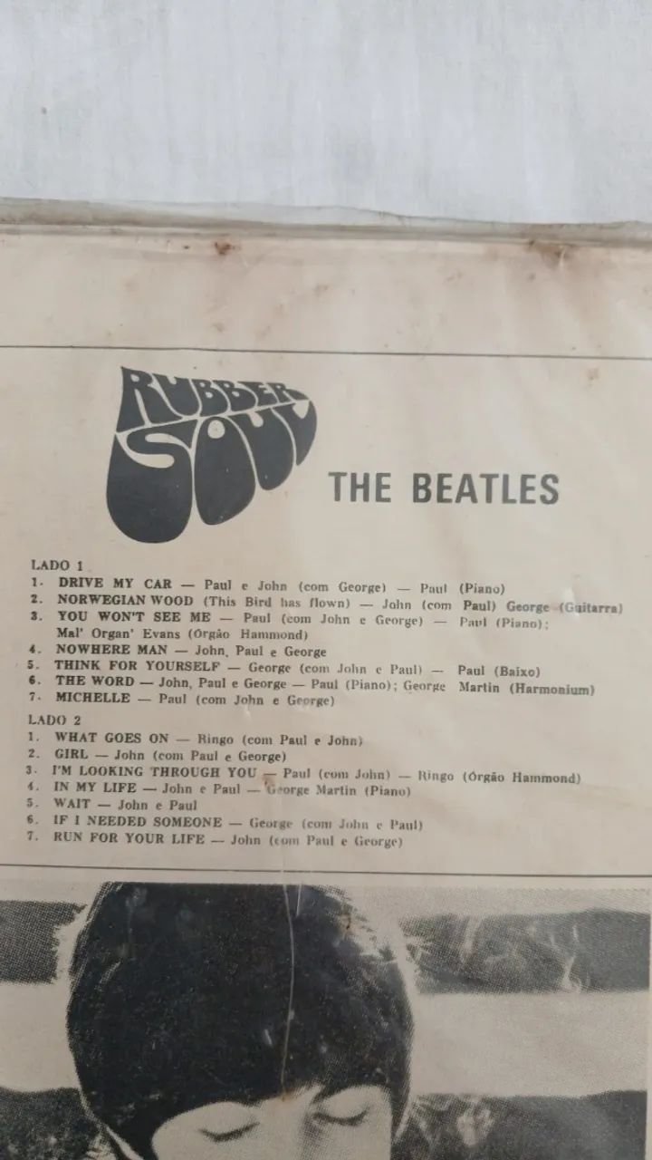 LP Rubber Soul - The Beatles - Foto 3