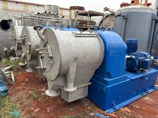 Centrífuga Pusher Secagem do Líquido para o Sólido  - Foto 6
