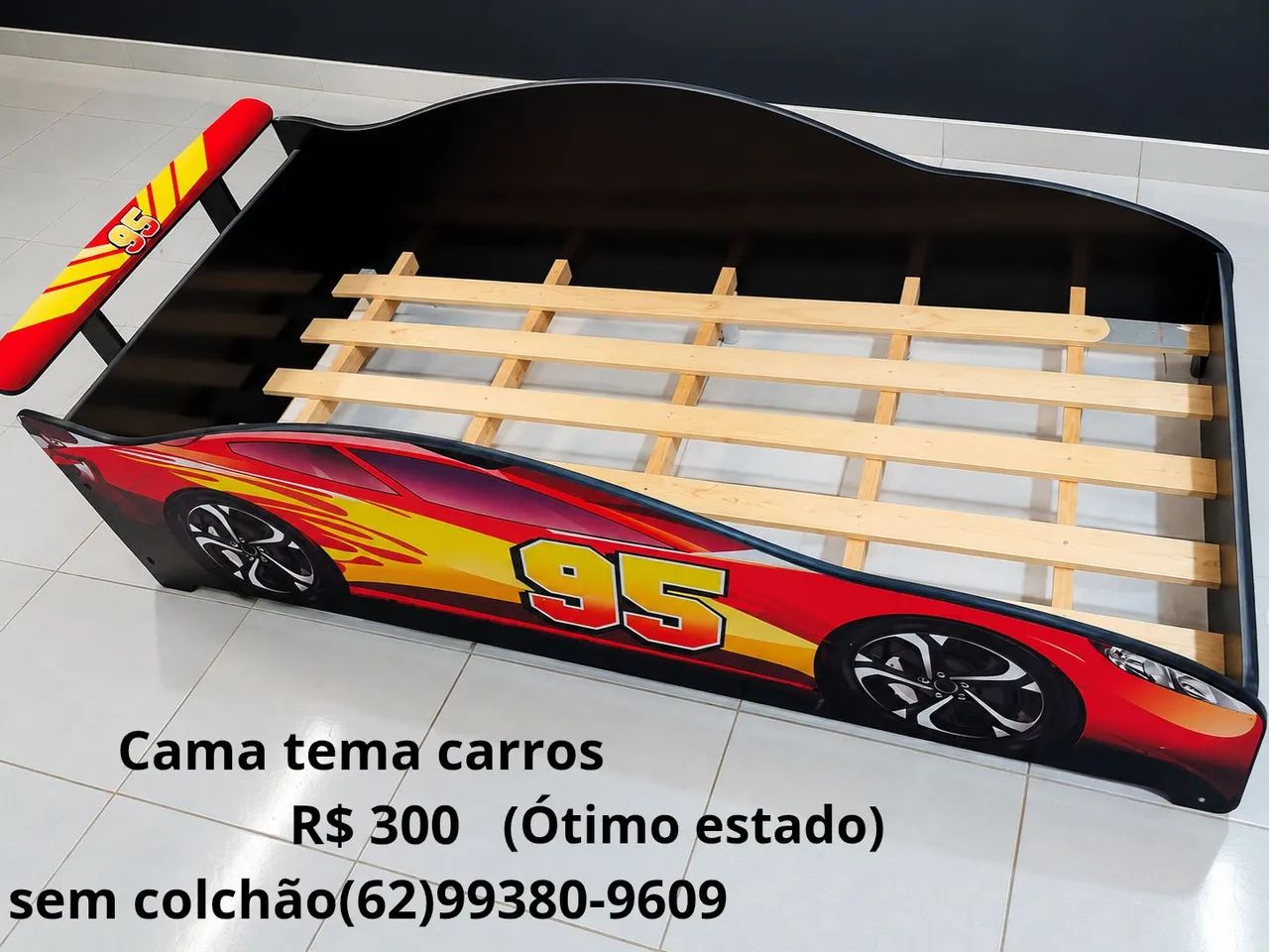 Cama tema carros 
