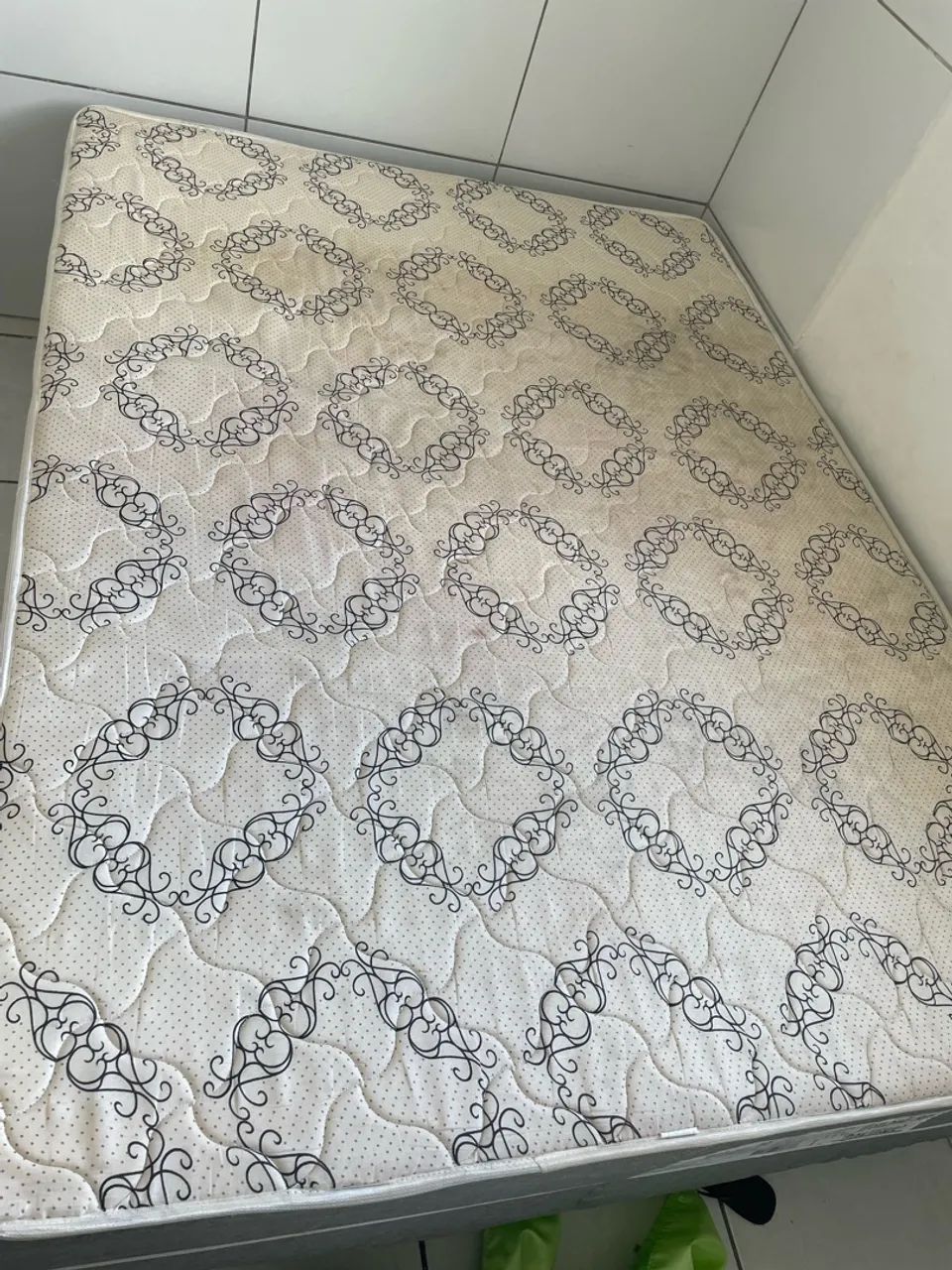 Cama box casal conjugada