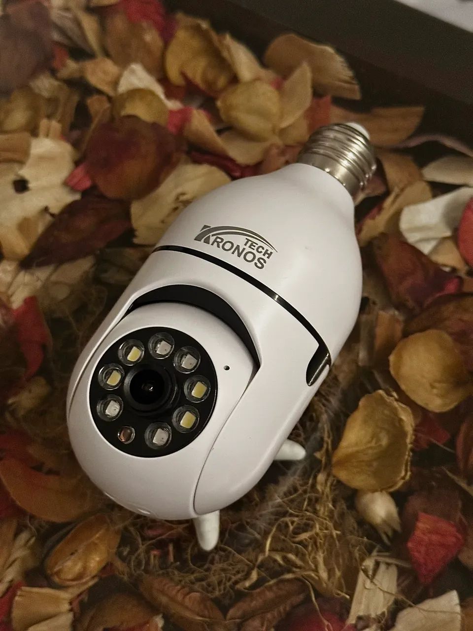 Câmera de Segurança 360 Wi-Fi com Visão Noturna e Sensor de Movimento - Foto 2