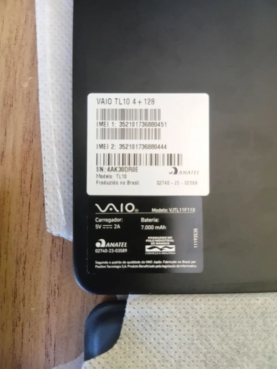 Tablet vaio TL 10 novo - Foto 3