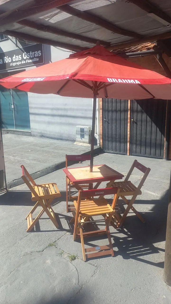 Conjunto de mesa +ombrelone - Foto 3