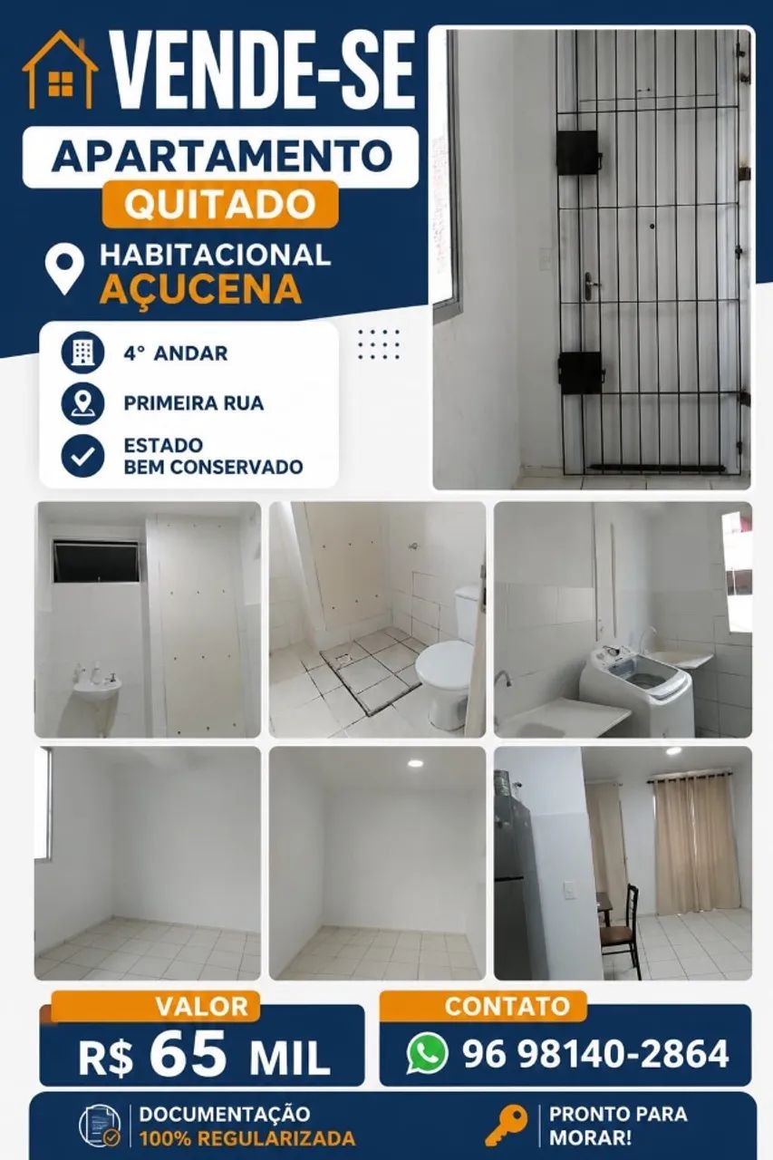 Apartamento Quitado 