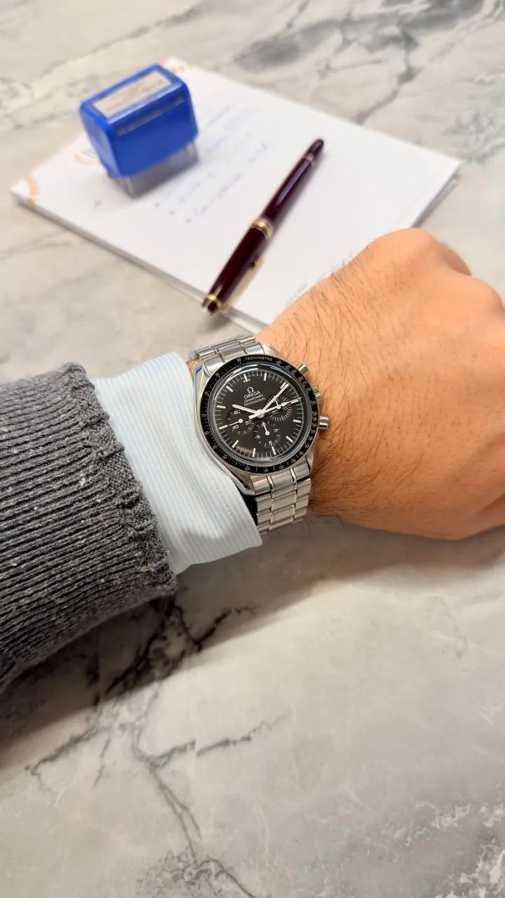 Omega Speedmaster moonwatch hesalite full set  - Foto 2