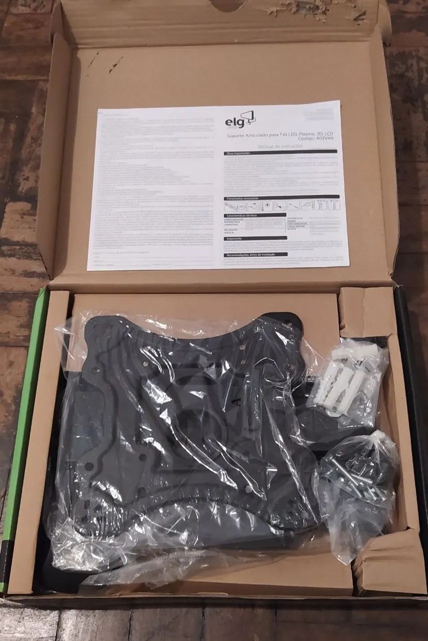 Suporte de Parede Articulado Para TV de 26 a 55 polegadas - Modelo AO2V4N * elg. - Foto 2
