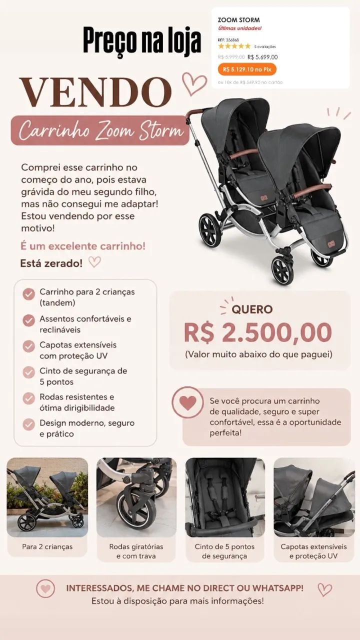 Carrinho de bebê 