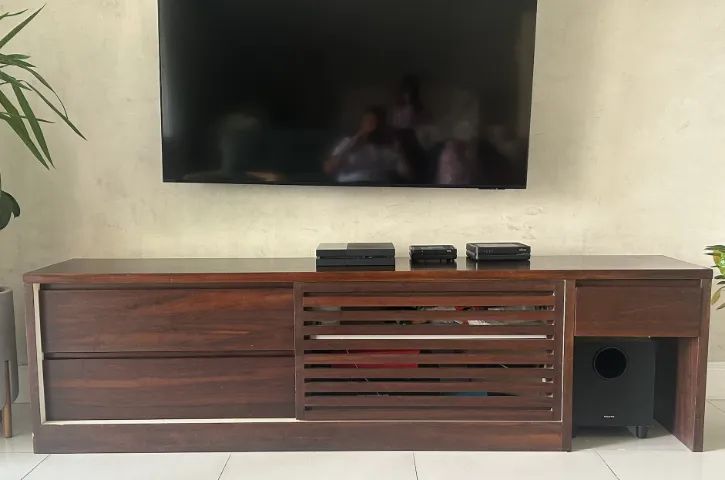 Rack de Sala em Imbuia. 2,20 m. Excelente Estado - Foto 2