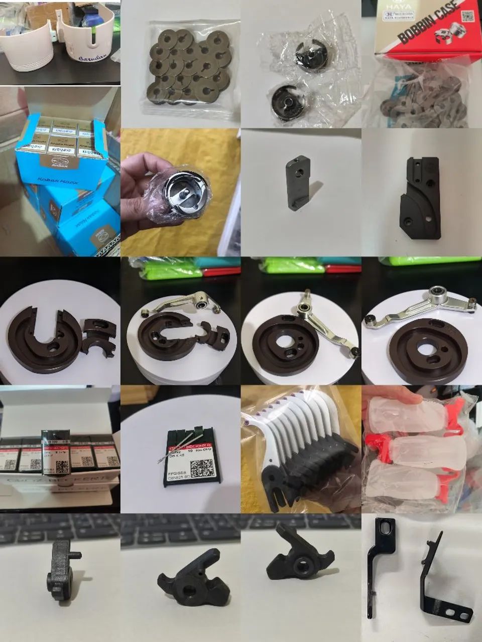 Peças para máquina de bordar industrial
