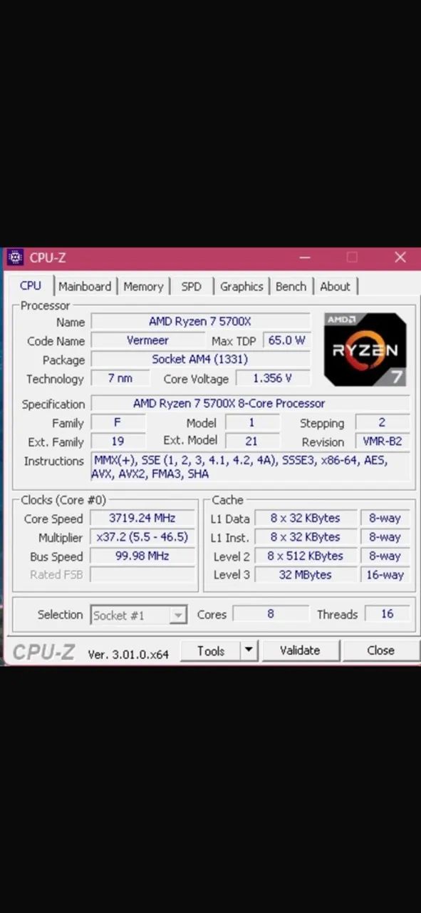 Ryzen 7 5700x - Foto 4