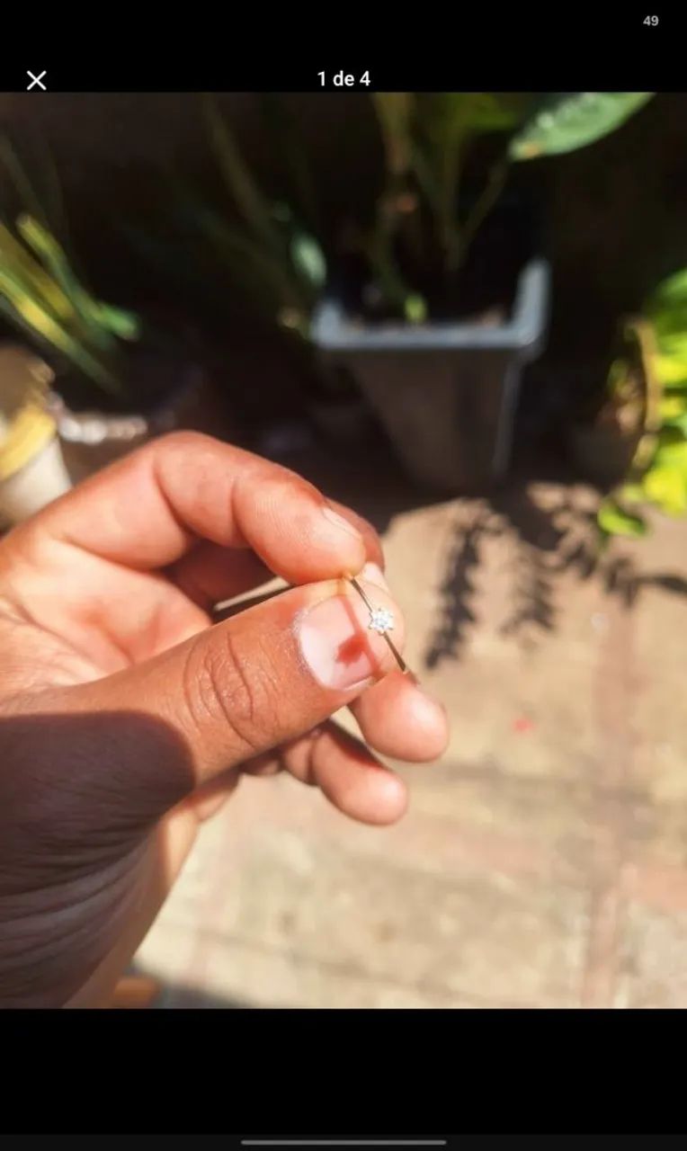 Vendo anel de ouro tamanho 17 - Foto 3