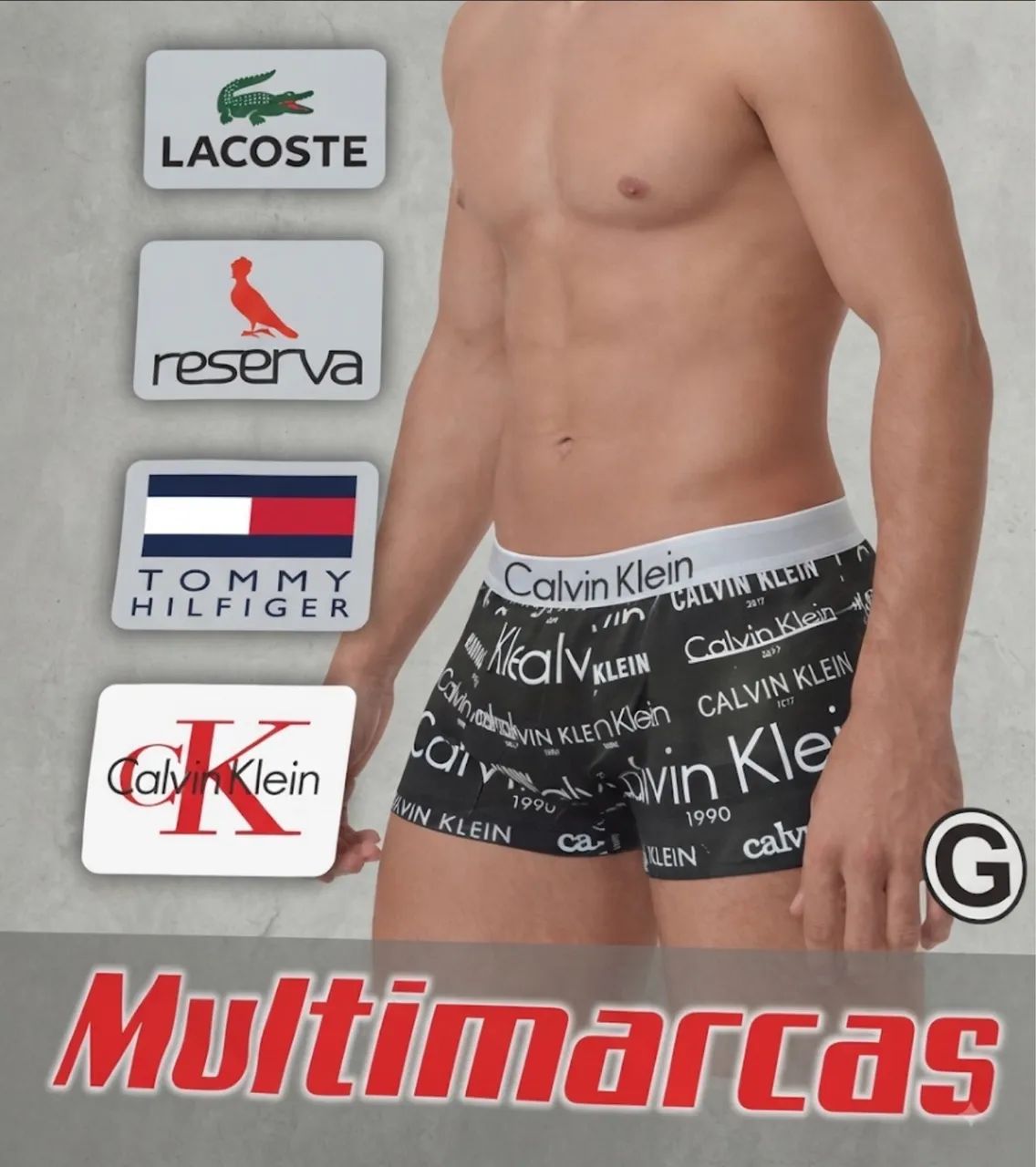 Cuecas boxer TAM M,G  - Foto 4