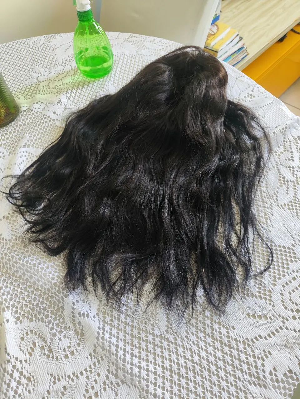 PERUCA LACE FRONT HD  DENSIDADE 150, CABELO HUMANO, COM NOTA DE COMPRA, NOVA SEM USO - Foto 5
