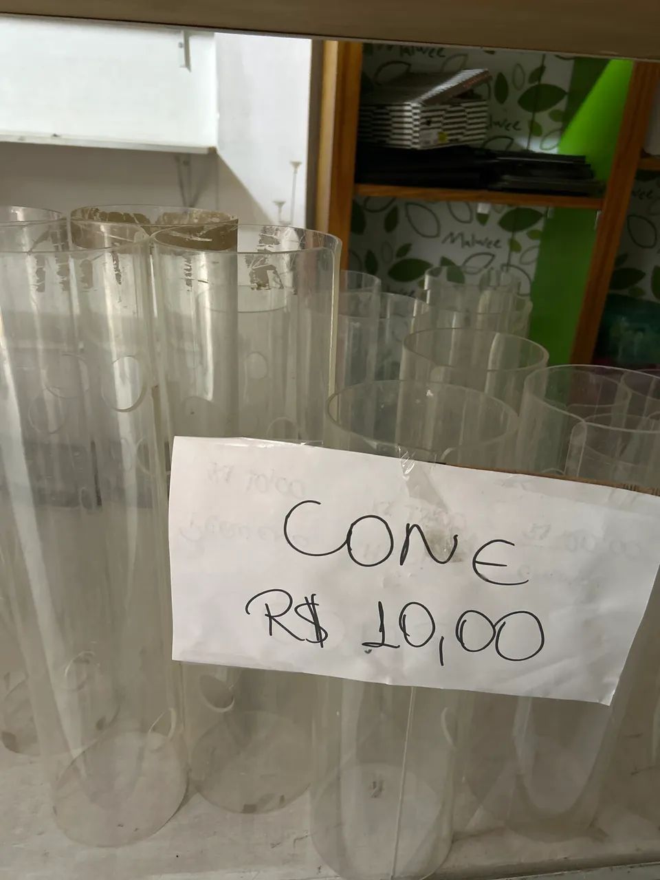 Cilindro de acrílico 
