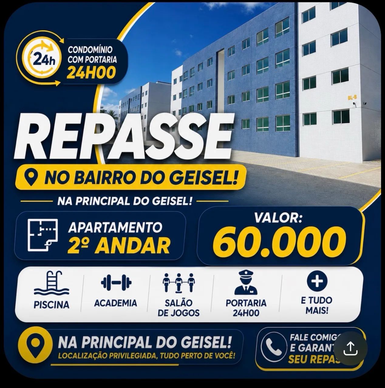 Repasse no bairro do Geisel 