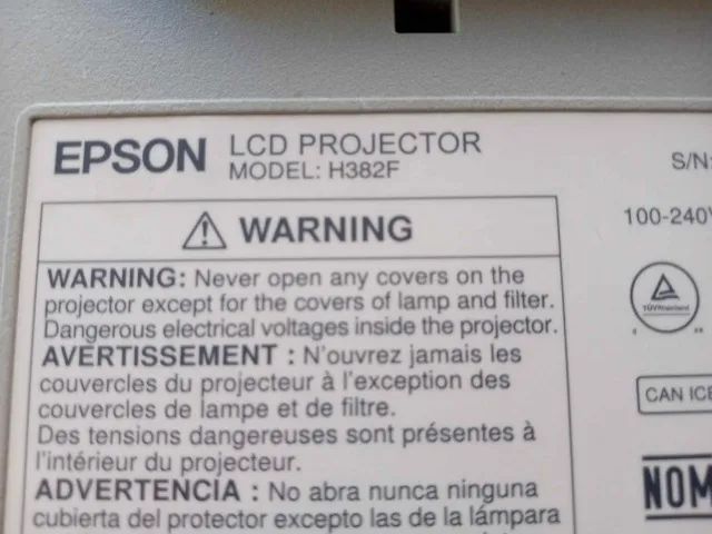 PROJETOR EPSON H382F - FUNCIONANDO PERFEITAMENTE - Foto 4