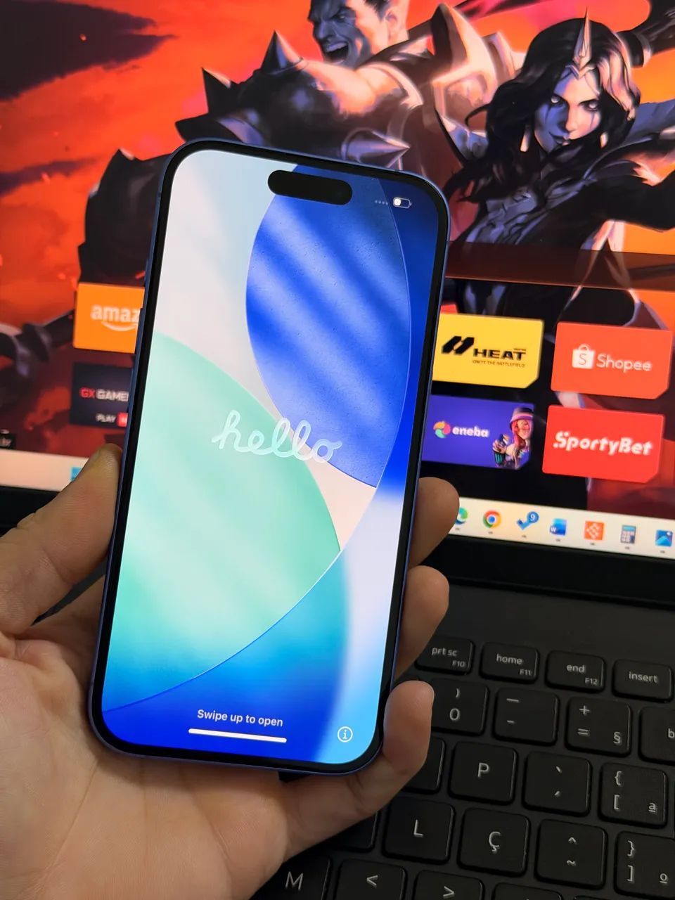 iPhone 16 - 128Gb - Azul - Foto 2