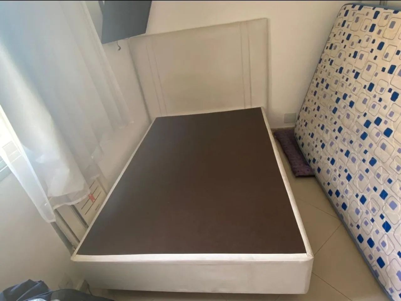 Vendo cama box de viúvo e cabeceira da Ortobom em ótimo estado. - Foto 2