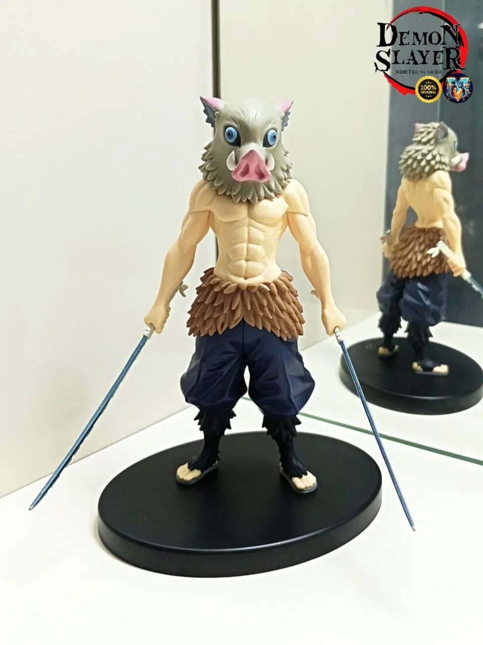 Action figure do Inosuke de Demon Slayer 100% original