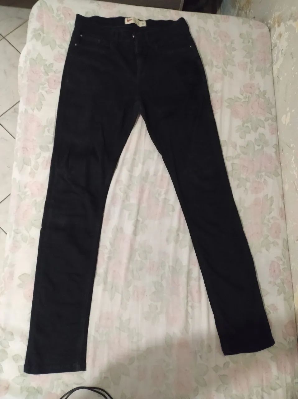 Calça sarja skinny 42 masculino  - Foto 3