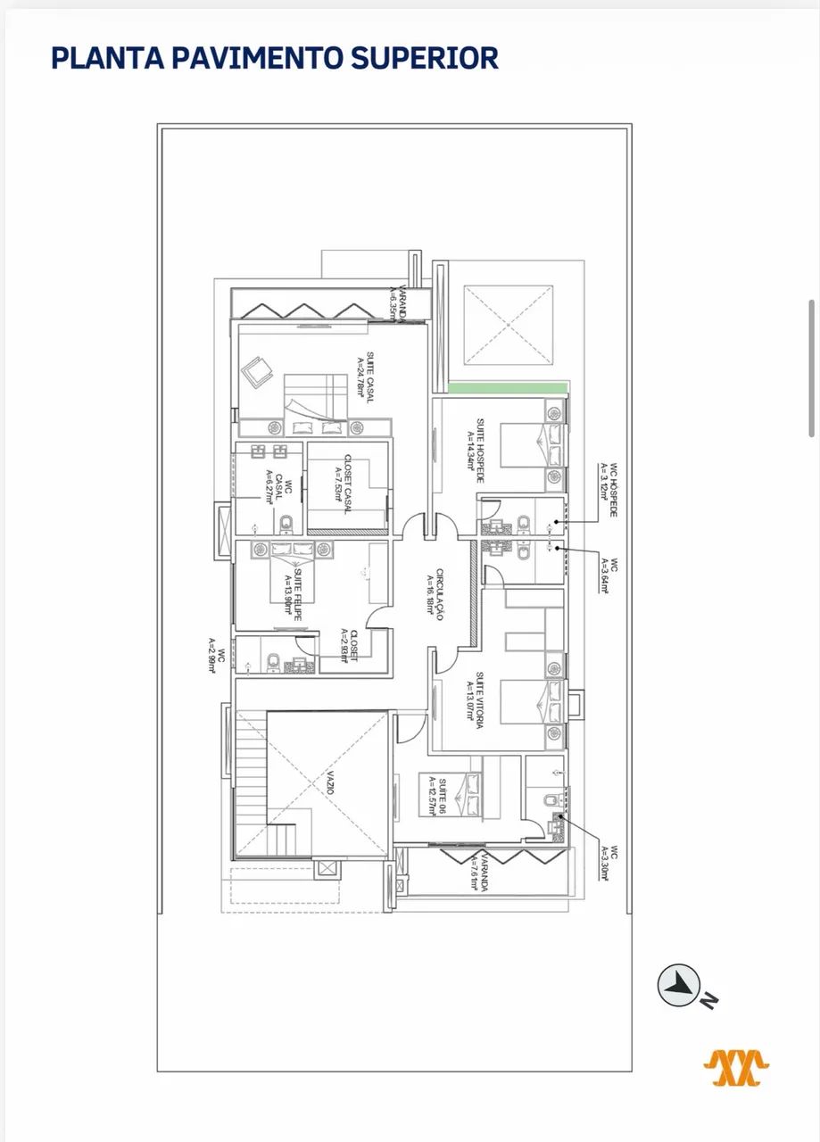 Vendo Lindo Duplex - Alphaville Ceará 2 - Alto Padrão - 6 suítes  - Foto 3