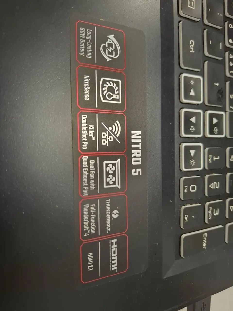 Notebook Gamer Acre nitro 5 i7 - Foto 5