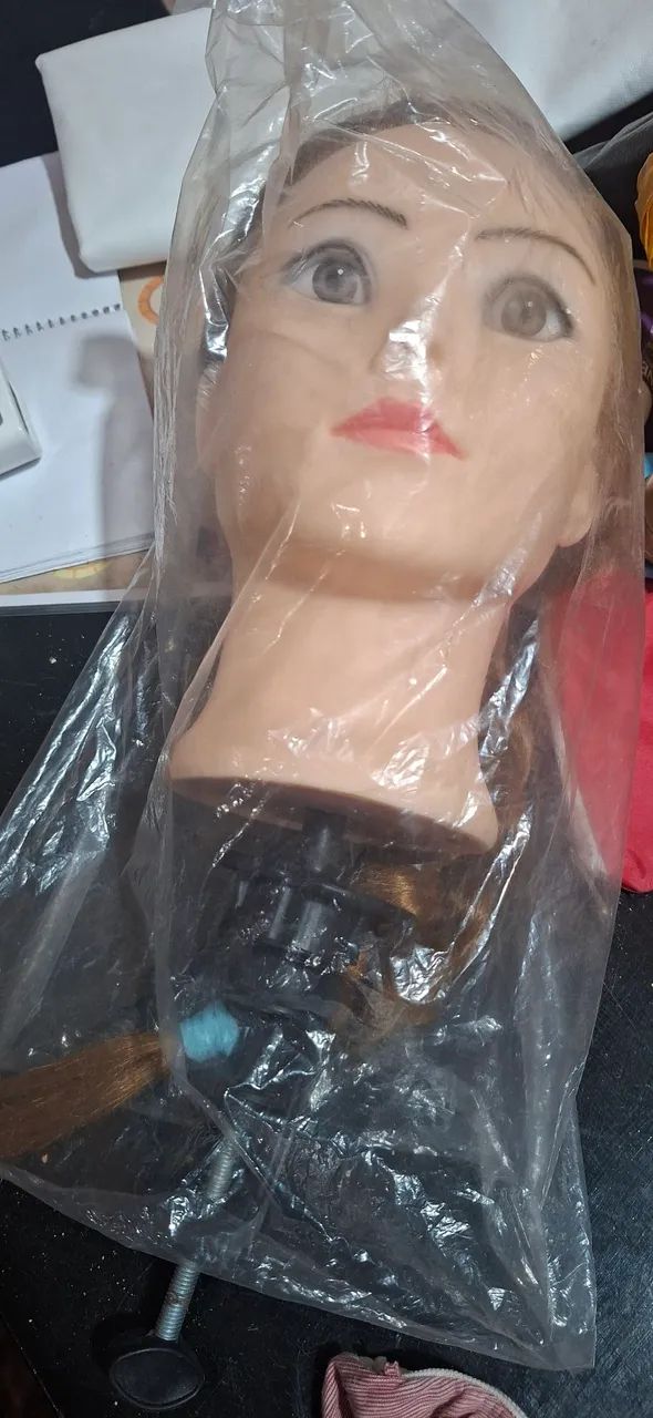Boneca de treinamento cabelo - Foto 3