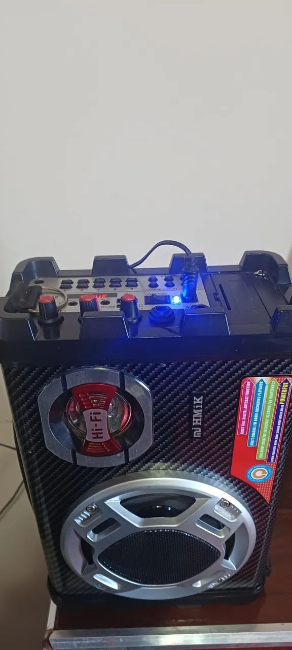 Caixa de Som Bluetooth MK-B28 com defeito  - Foto 2