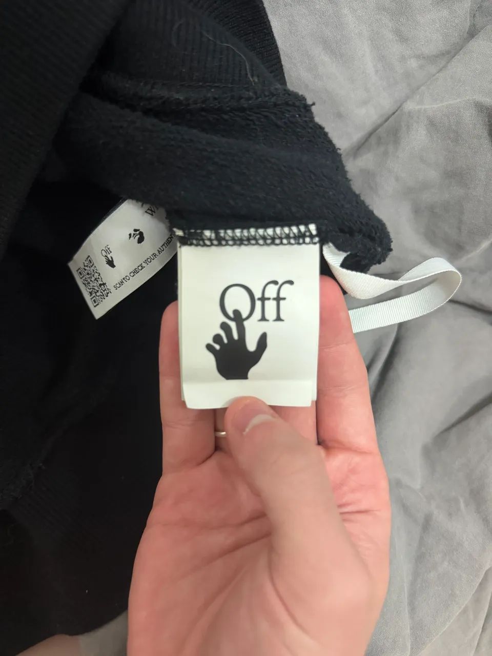 moletom off white monalisa - Foto 2