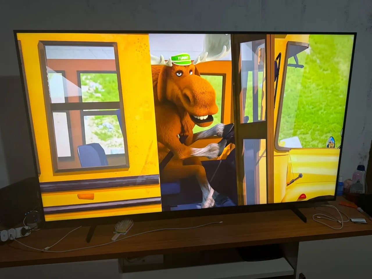 Tv Samsung 65 polegadas smart 4k com comando de voz borda infinita  - Foto 5