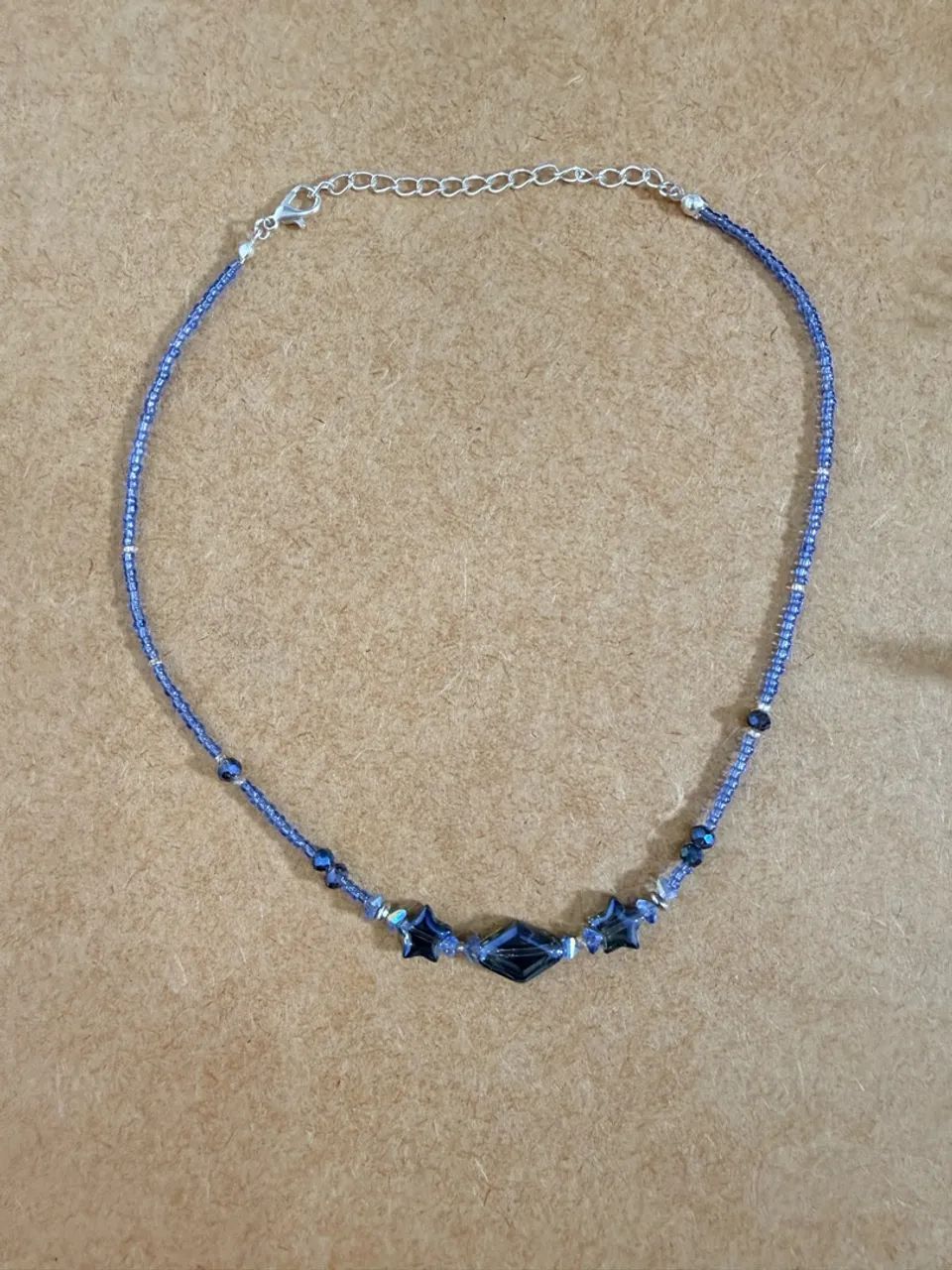 Choker Celestial em Tons Azuis & Estrelas ? - Foto 2