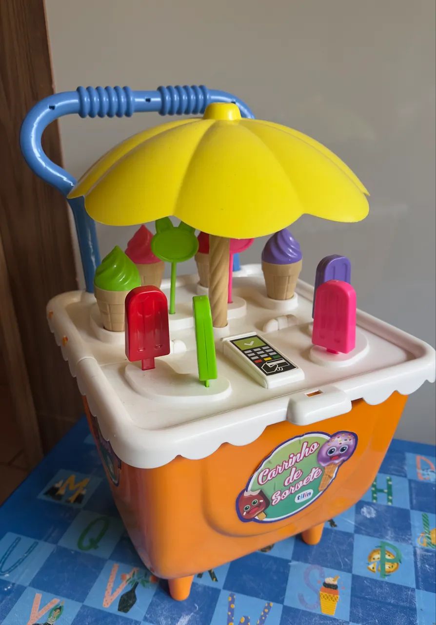 Carrinho de sorvete picolé