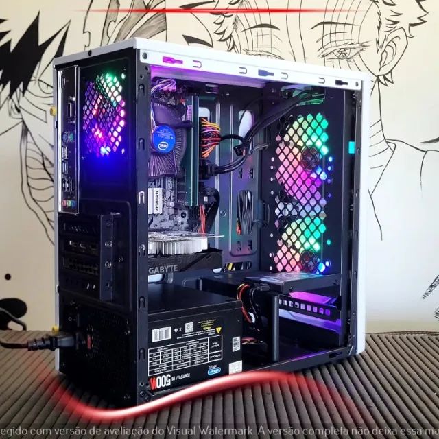 Computador i3 10100, GTX 1650 4GB, 16GB RAM, SSD 240GB, Gabinete Pcyes Venus - Foto 3