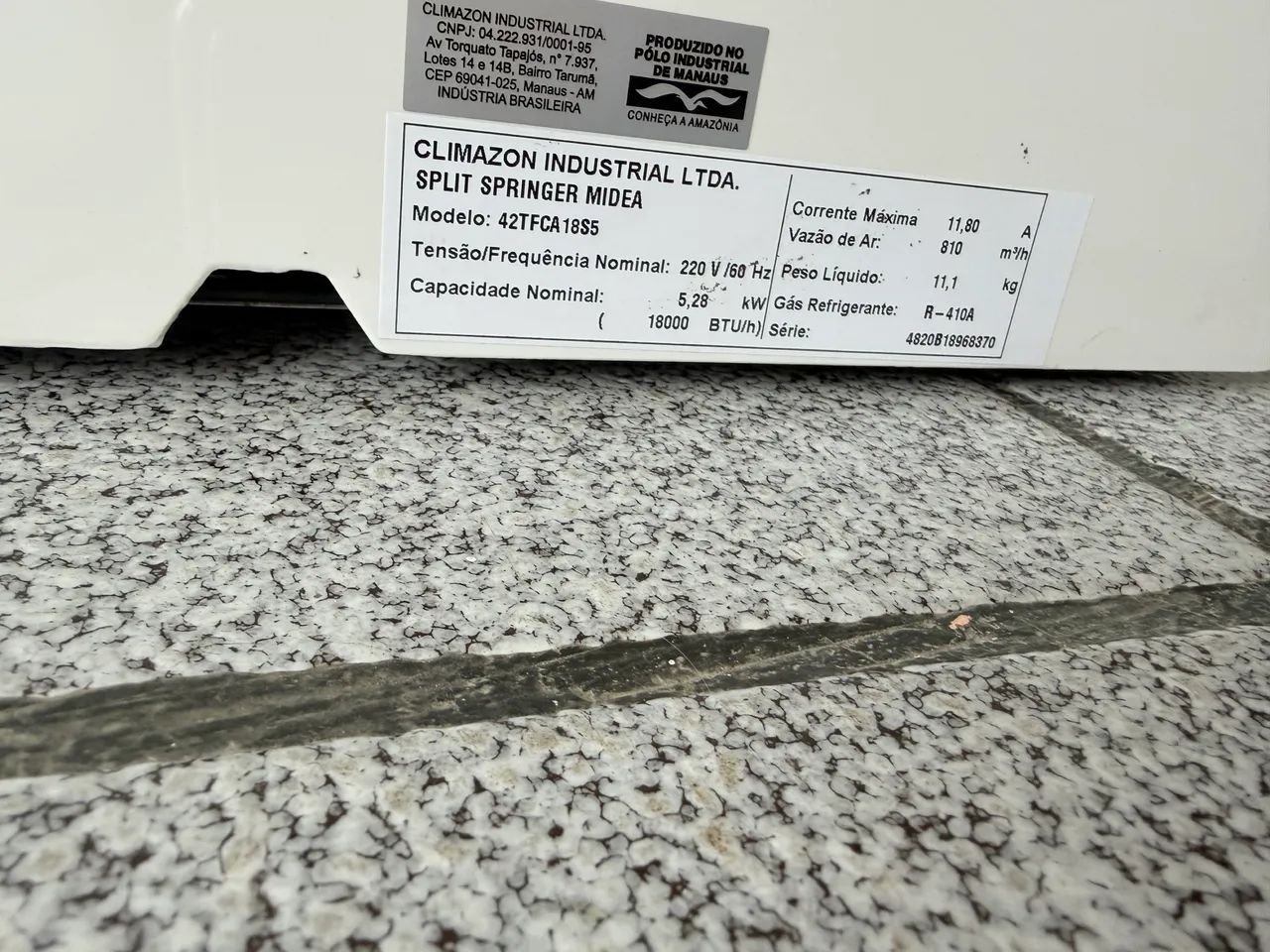 Ar condicionado 18mil BTUs - Foto 4