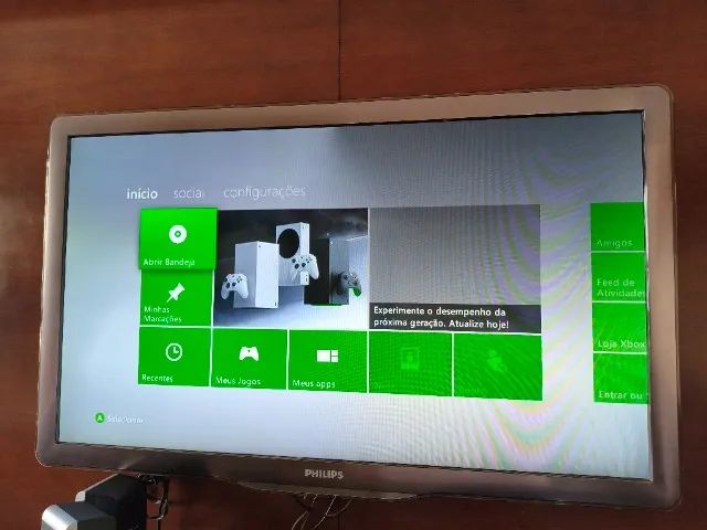 Xbox 360 com Kinect + 2 Controles +20 Jogos - Foto 5