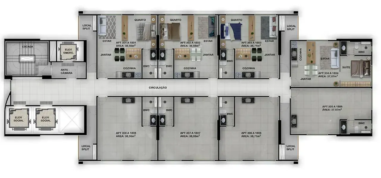 PLANTA 38m²