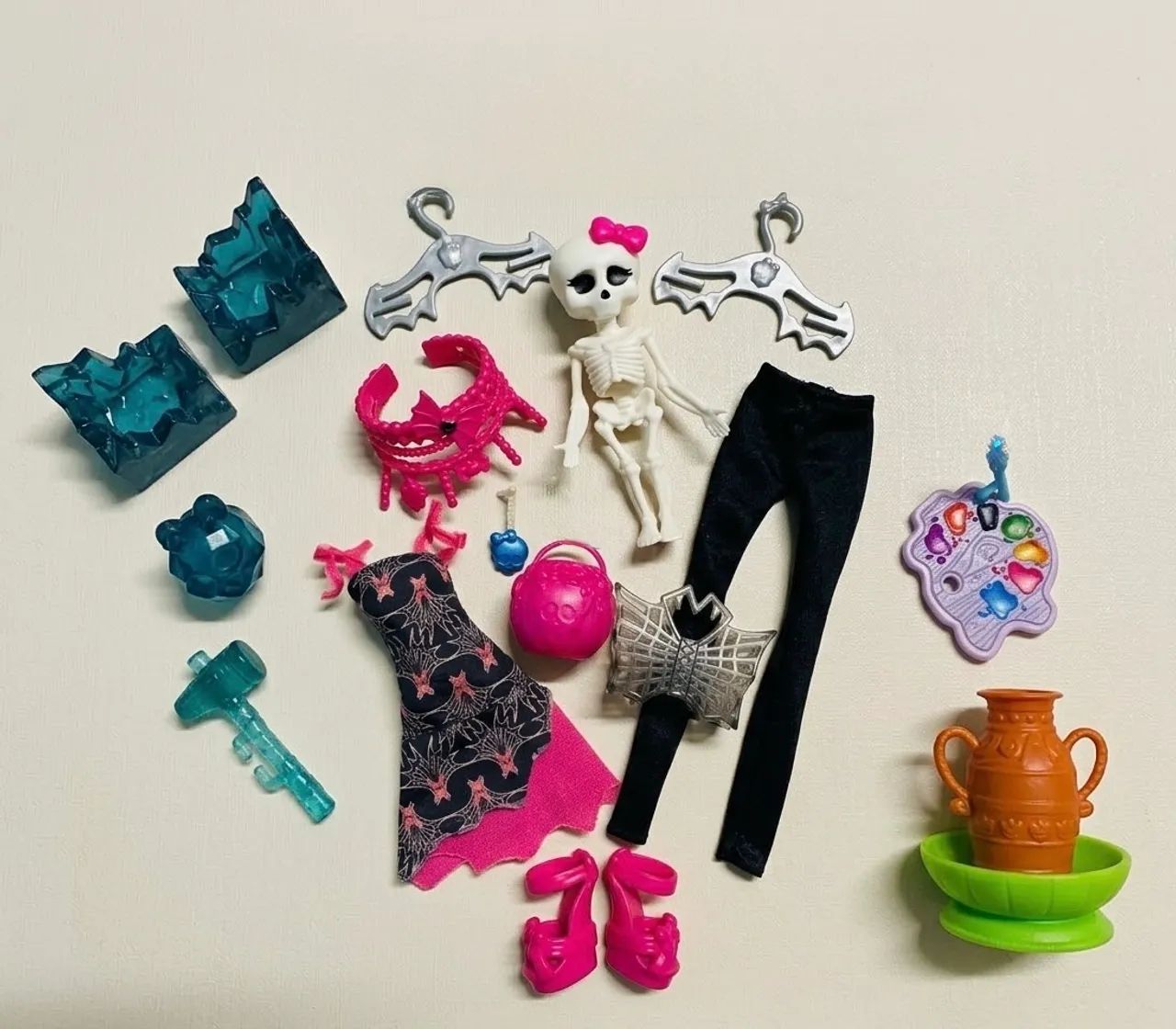 Lote Acessórios Monster High 