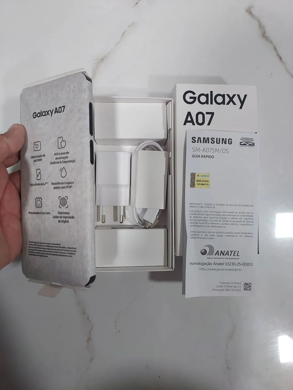 A07 ZERO COM NOTA FISCAL NA CAIXA