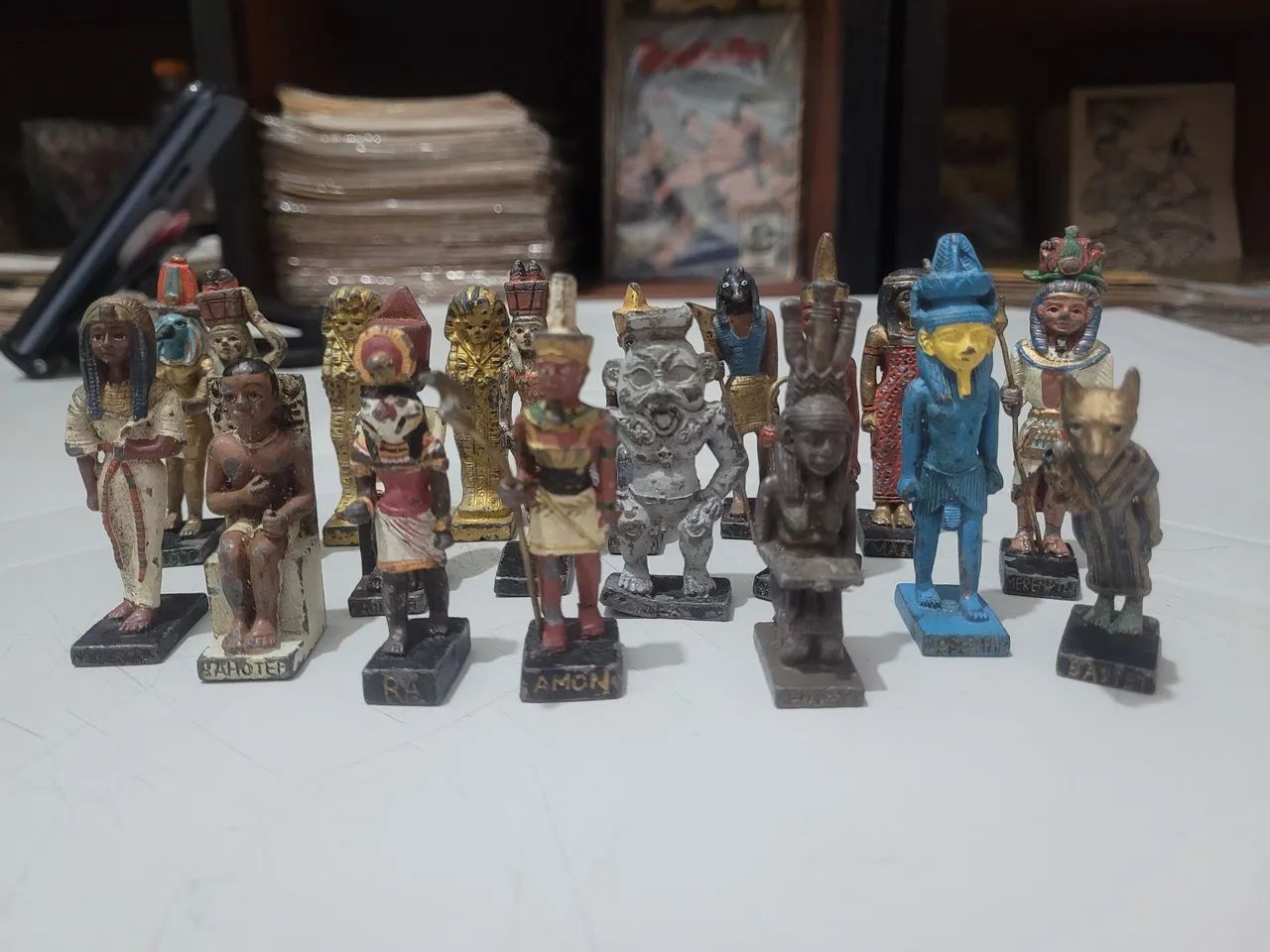 EGITO- MINIATURAS de DEUSES EGÍPCIOS  para COLECIONADORES  - Foto 5