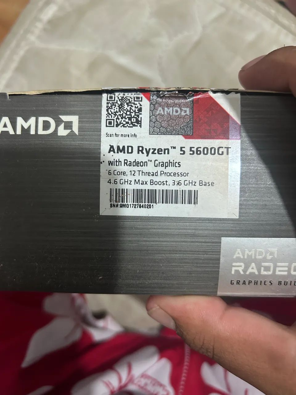 PROCESSADOR RYZEN 5 5600GT - Foto 2