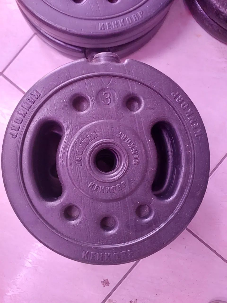 Anilhas 3 e 5kg - Foto 2