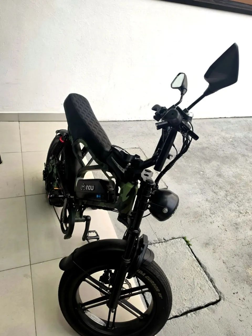 Bicicleta Elétrica INOW V40 Pro - Impecável - Menos de 100 km - Foto 5