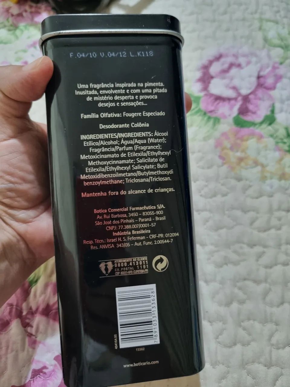 Latinha vintage Egeo hot pepper - Foto 3