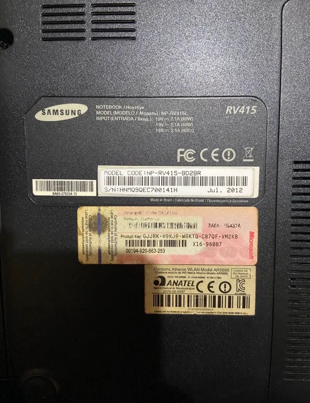 Notebook Samsung  - Foto 2