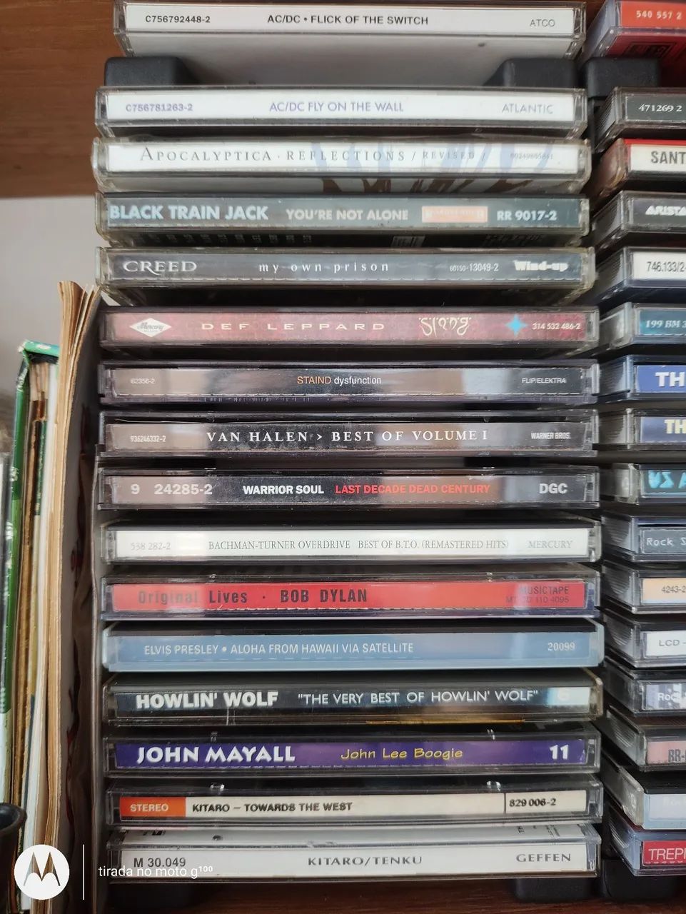 CD rock, punk, MPB, prog, metal, blues