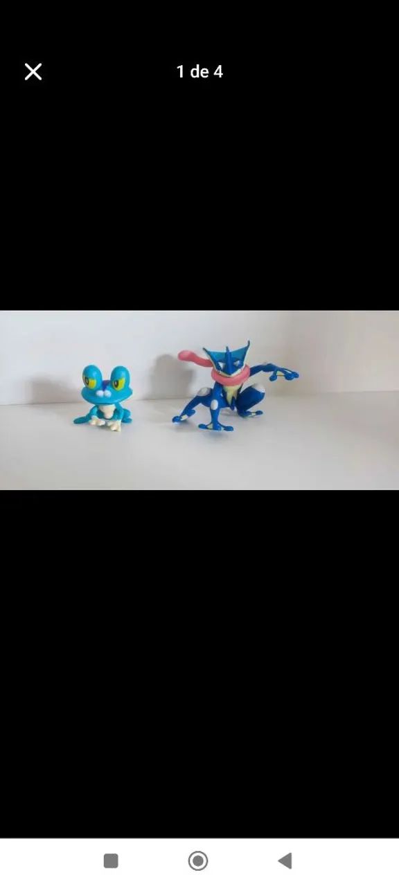 Pokémon Greninja e Froakie 