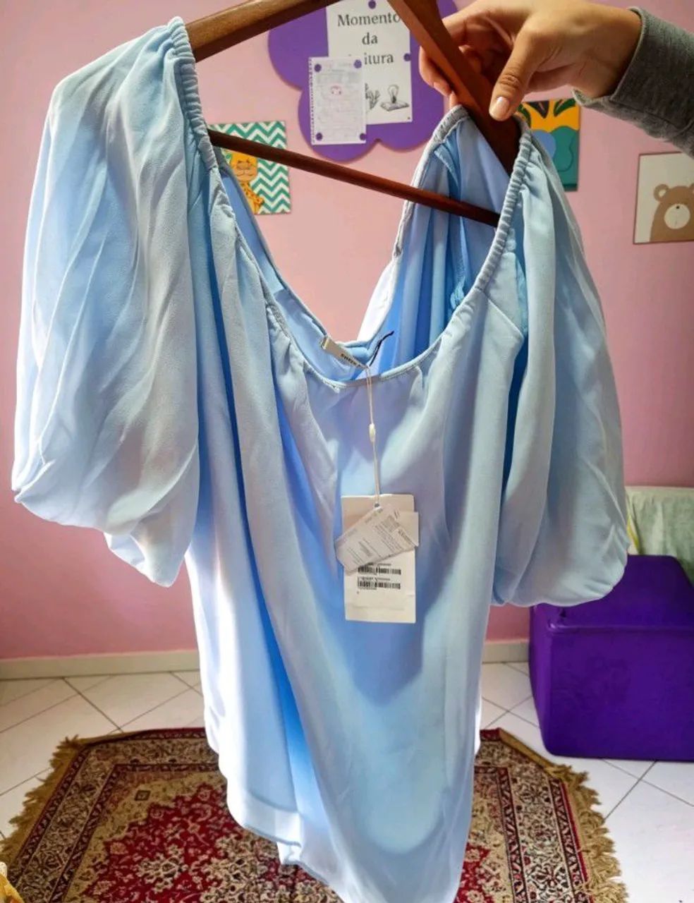 Conjunto Maria Filó azul 