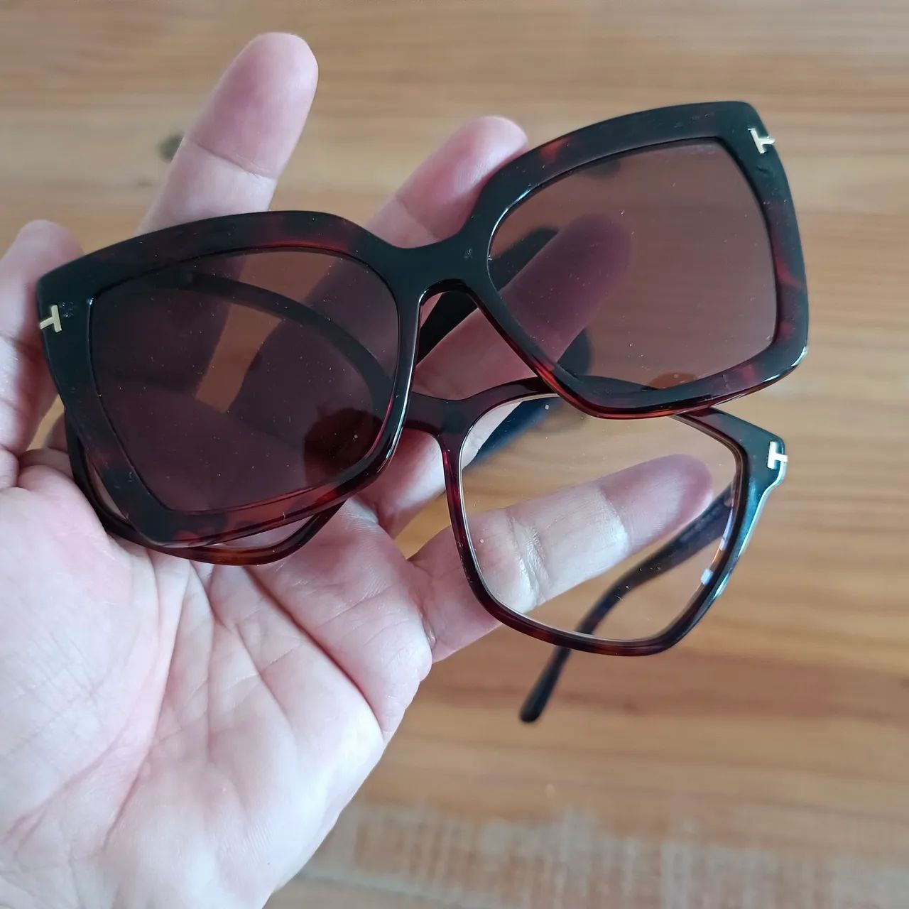 Óculos Tom Ford - Clip On - Foto 3